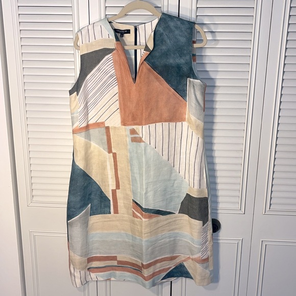 Lafayette 148 New York 100% Linen Dress - Picture 2 of 11